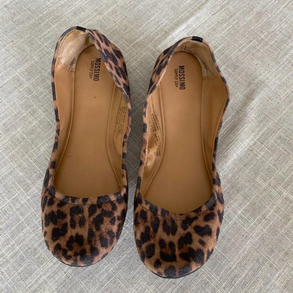 Mossimo Leopard Print Flats